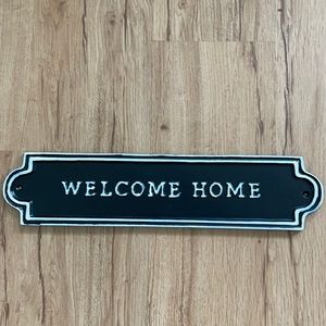 Hearth & Hand Metal “Welcome Home” Sign